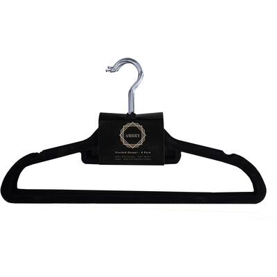 ambry coat hangers flocked