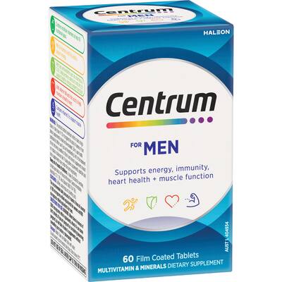 centrum men daily multivitamin supplements