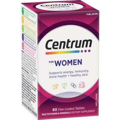 centrum women daily multivitamin supplements