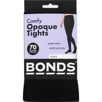 Bonds Comfy Tops Tights Tall - Xtall Opaque Black 70d