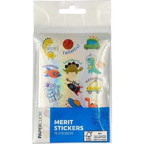 Paperclick Stickers Merit