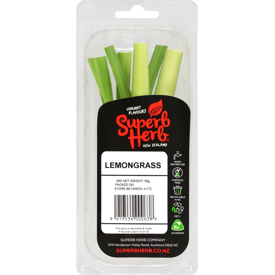 Superb Herb Fresh Vegetable Lemongrass
