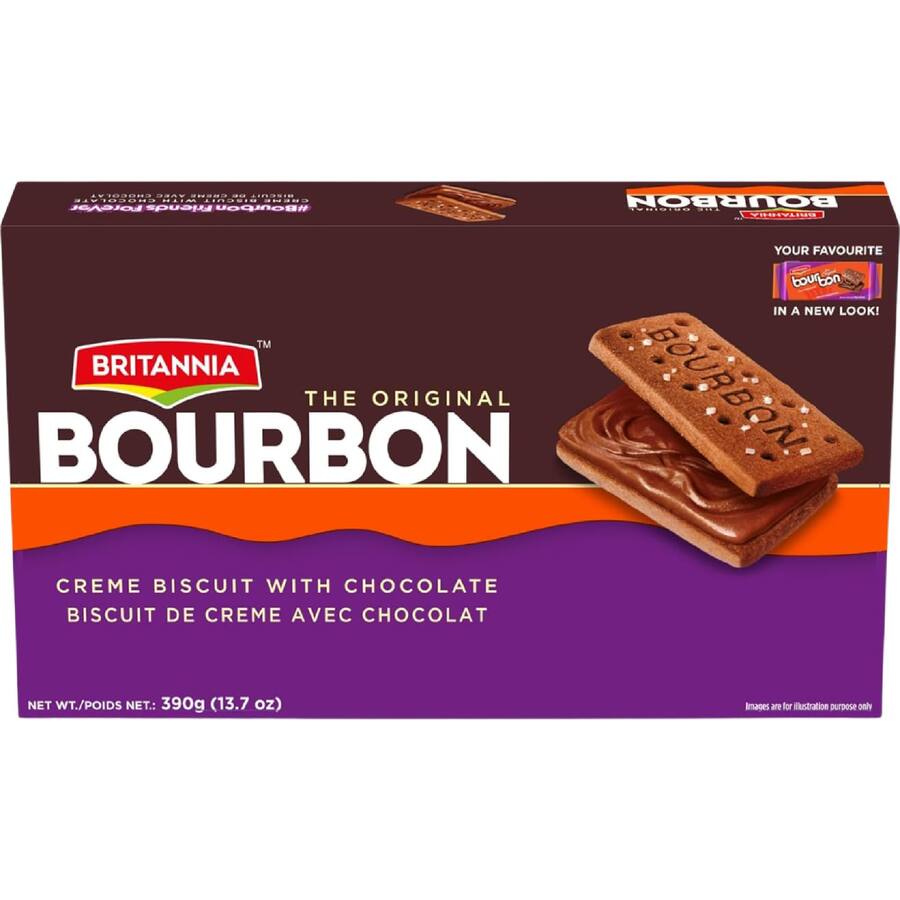 Britannia Biscuits Bourbon Chocolate