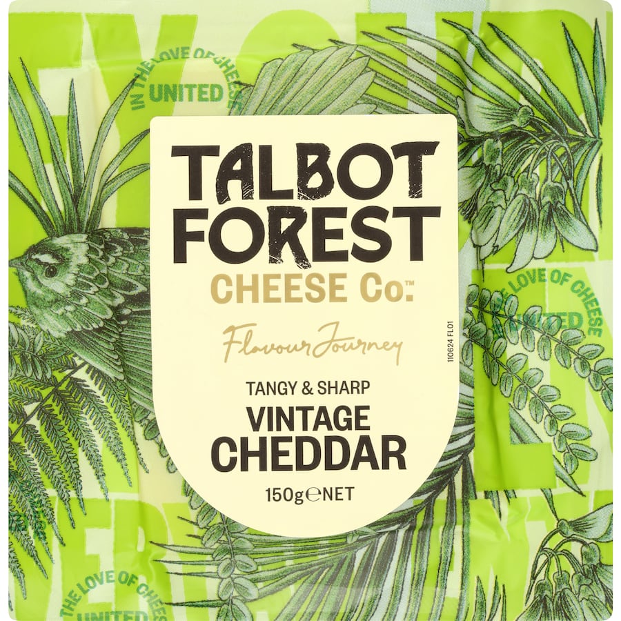 Talbot Forest Deli Cheese Cheddar Vintage