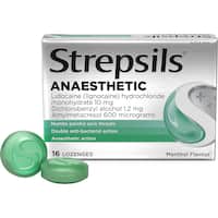 Strepsils Plus Anaesthetic Sore Throat Lozenges