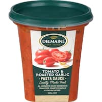Delmaine Fresh Pasta Sauce Tomato & Roasted Garlic 325g