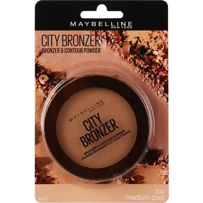 maybelline city bronzer medium cool 200