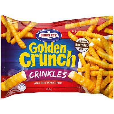 birds eye golden crunch fries crinkles