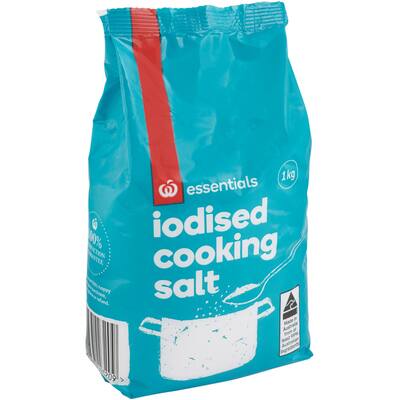 essentials salt iodised cooking