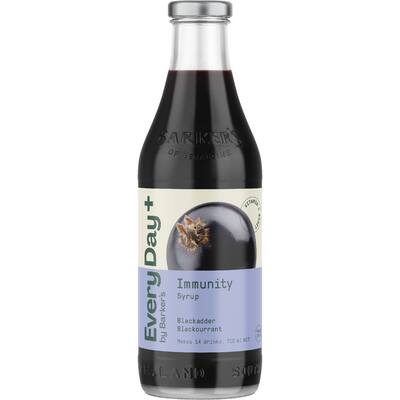 barker's immunity fruit syrup blackadder blackcurrant
