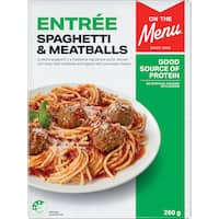 On The Menu Entree Spaghetti & Meatballs 260g