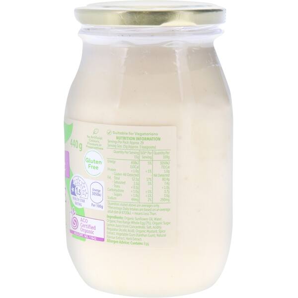 Macro Organic Whole Egg Mayonnaise 440g bunch