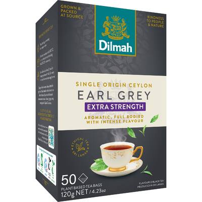 dilmah tea earl grey extra strength