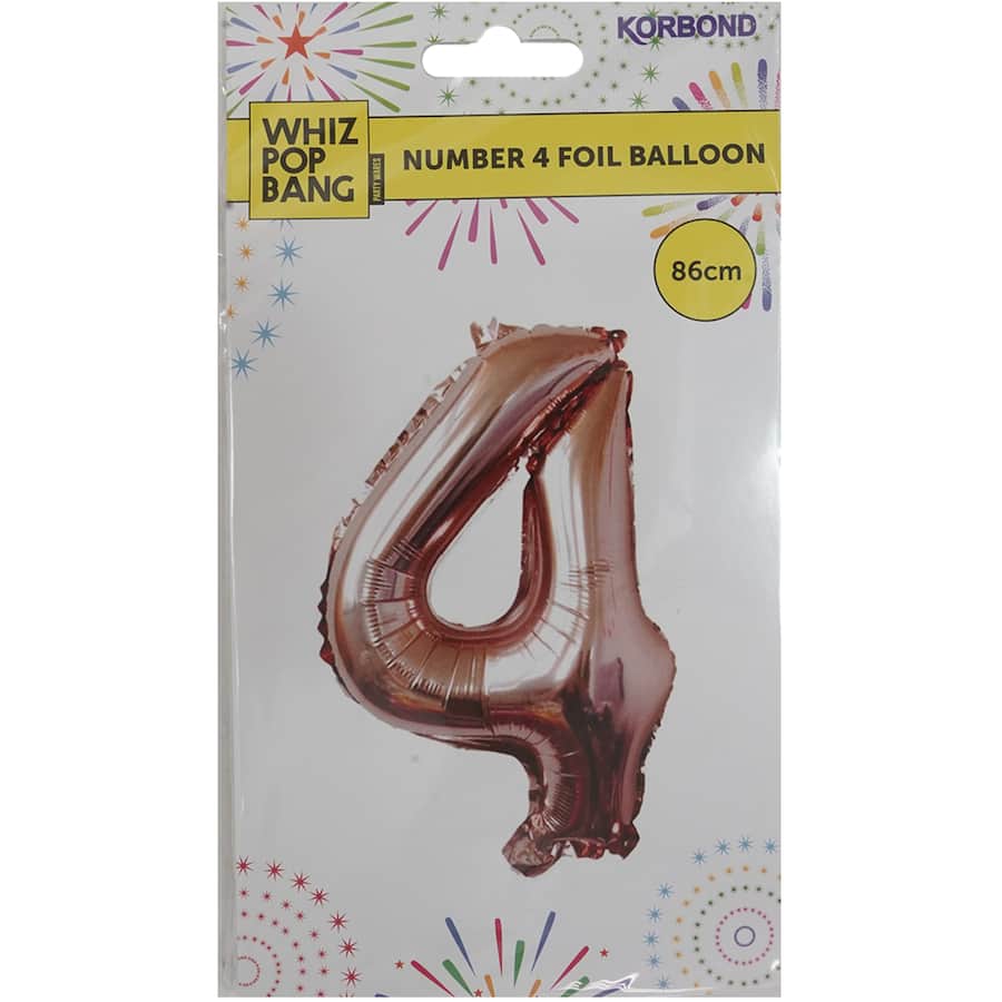 Whiz Pop Bang Balloons Foil 4