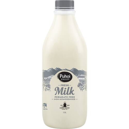 Puhoi Valley Milk Standard Non Homogenised