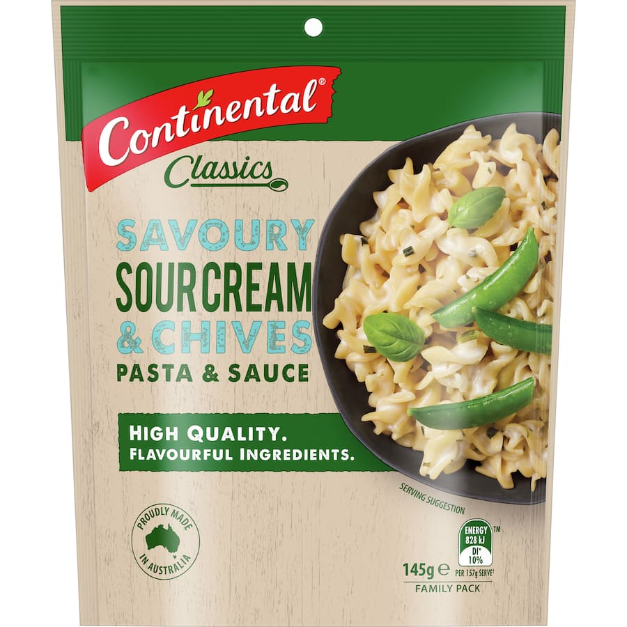 Continental Pasta & Sauce Sour Cream & Chives