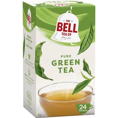 bell tea bags pure green tea