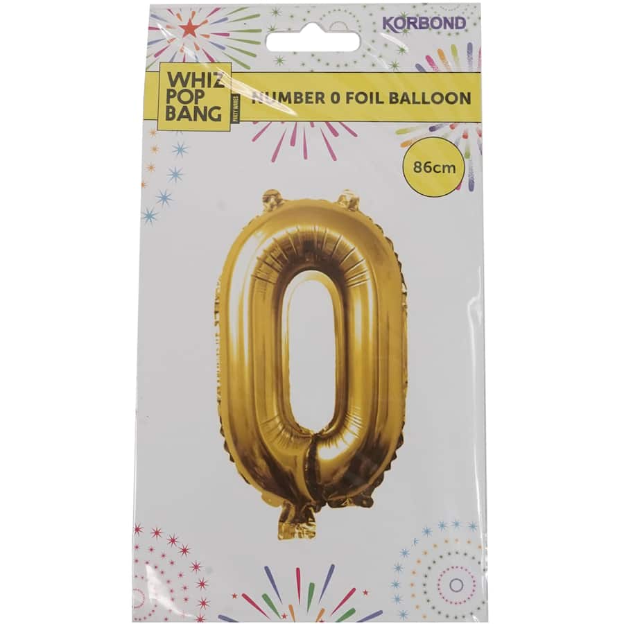 Whiz Pop Bang Balloons Foil 0