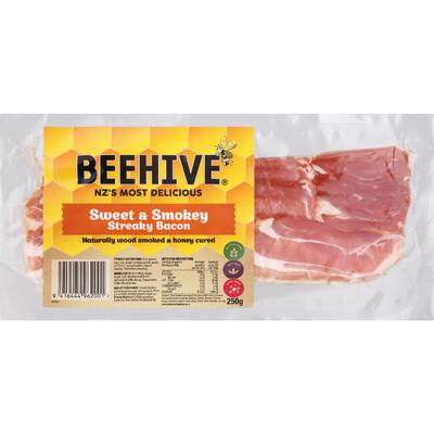 beehive streaky bacon sweet & smokey