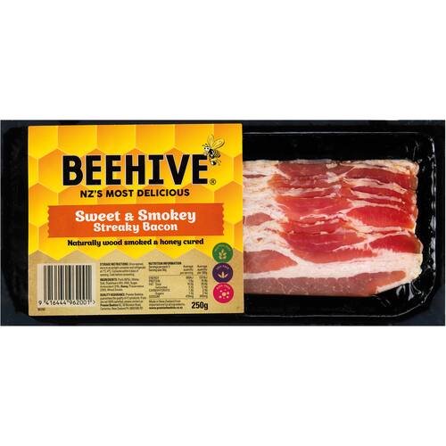 Beehive Streaky Bacon Sweet & Smokey