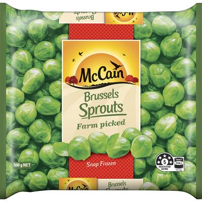 mccain frozen brussels sprouts 
