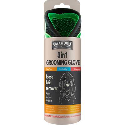 oakwood pet care hair remover glove