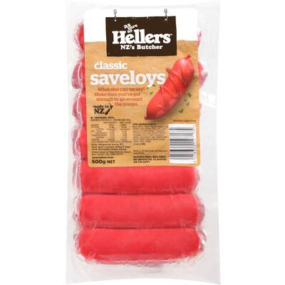 hellers saveloys classic