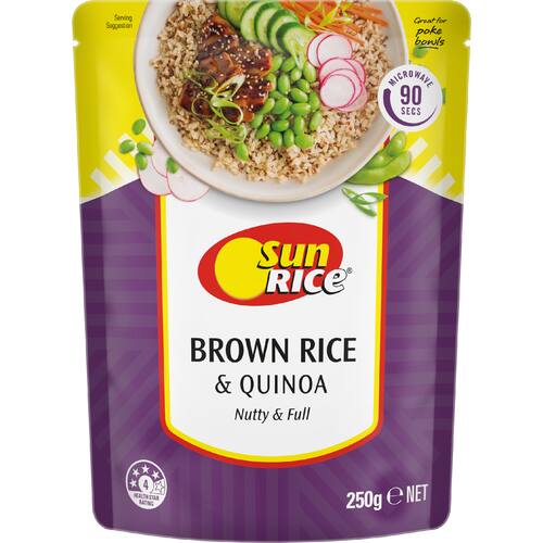 Sunrice Microwave Brown Rice & Quinoa