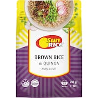 sunrice brown rice & quinoa (750g)
