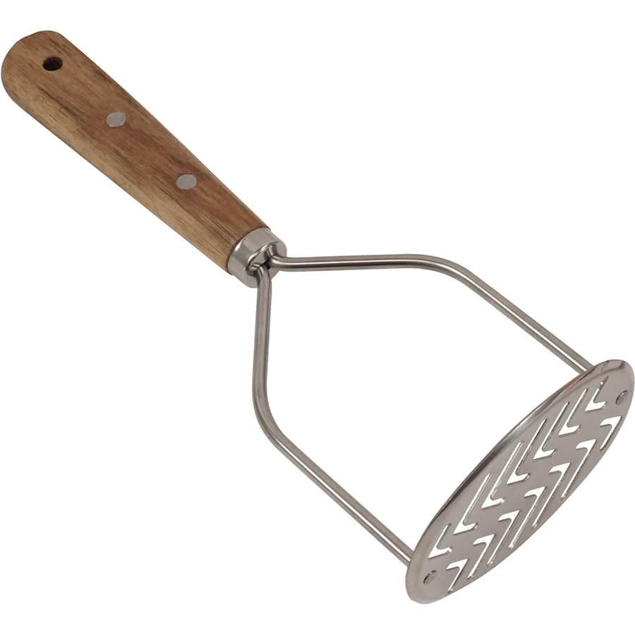 Food Guru Masher Stainless Steel/Acacia Handle