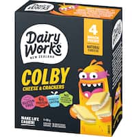 Dairyworks Cheese Snack Crackers & Colby