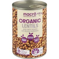 Macro Organic Lentils No Added Salt