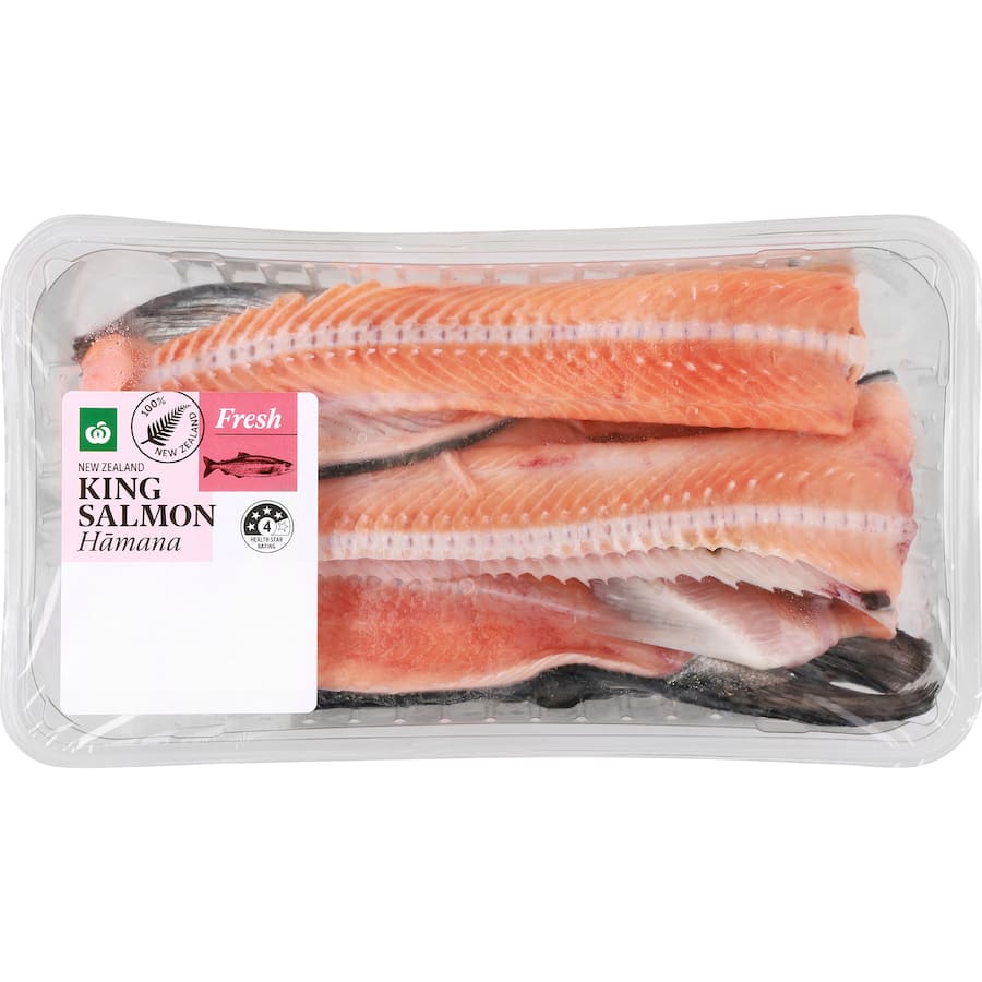 Woolworths Fresh Salmon Frames 2-3 Pce Tray