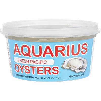 fresh pacific oysters 