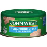 John West Chunk Style Tuna In Springwater (185G)