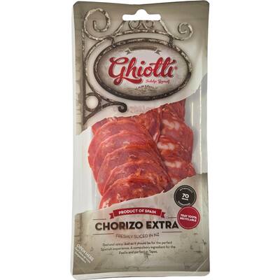 ghiotti salami sliced chorizo extra