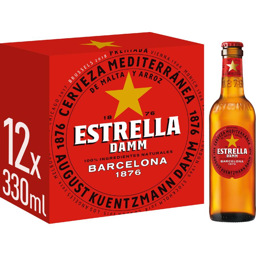 Estrella Damm Beer Lager