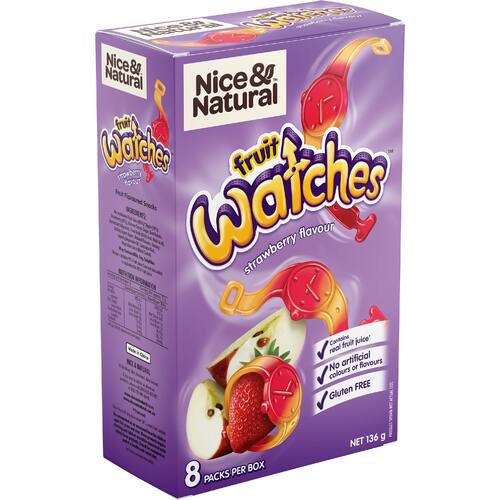 Nice & Natural Fruit Snacks Watches
