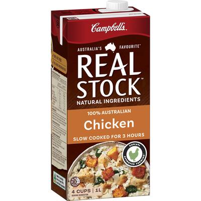 campbells real stock chicken stock liquid