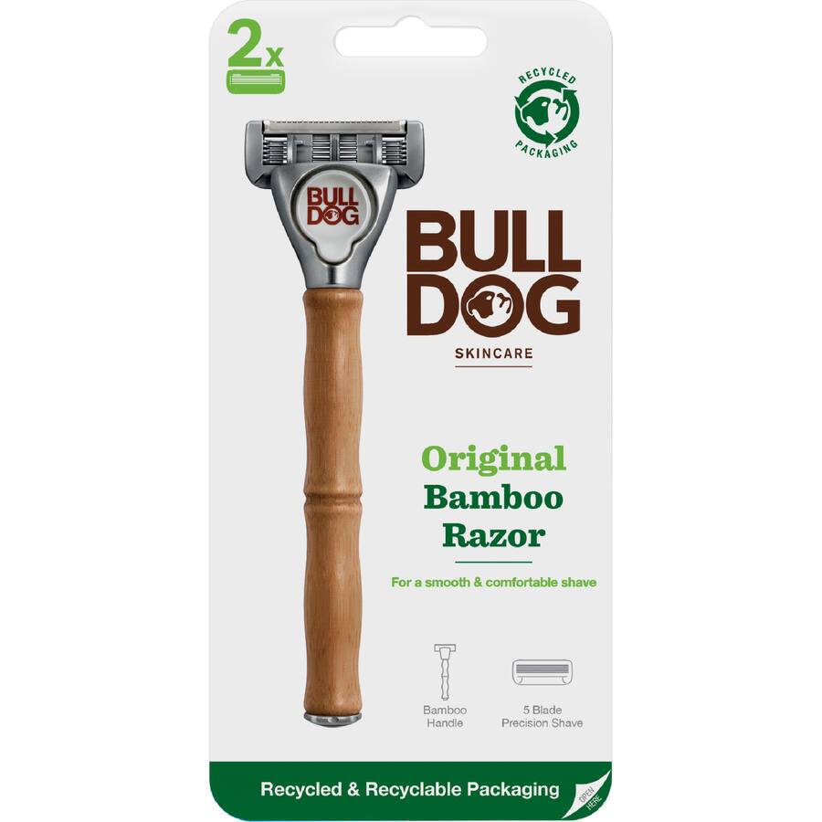 Bulldog Shaver Original Bamboo Handle