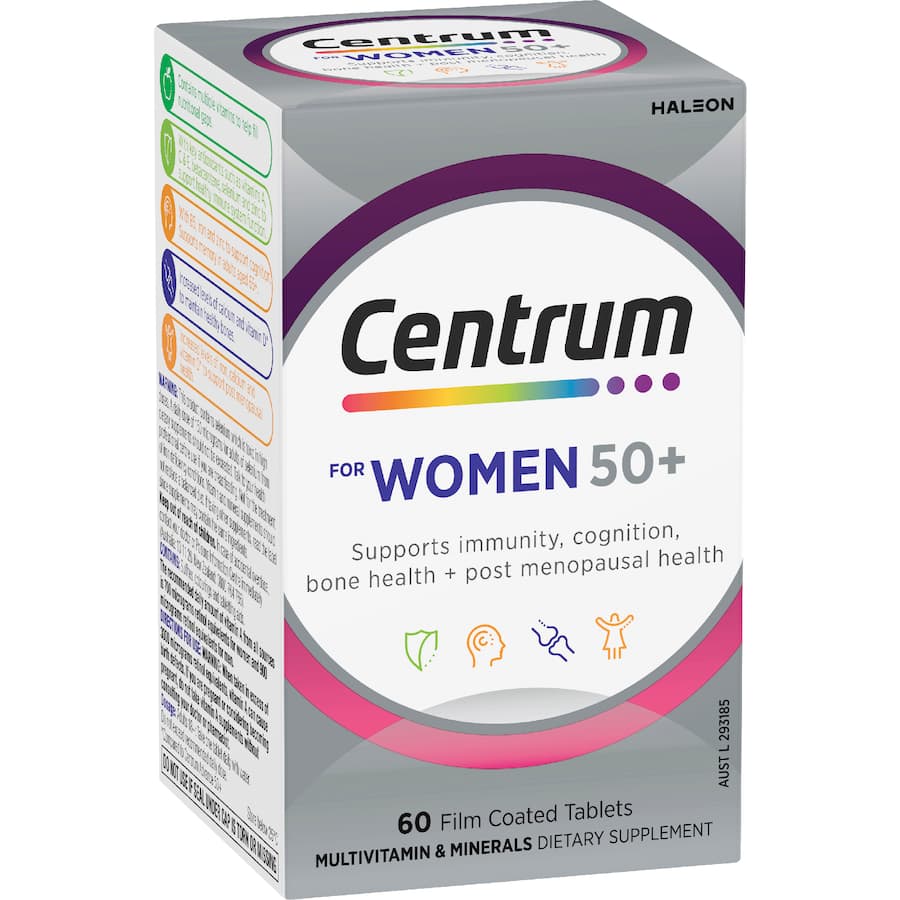 Centrum Women 50+ Daily Multivitamin Supplements
