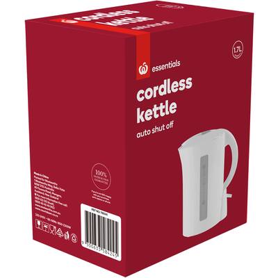 essentials kettle plastic