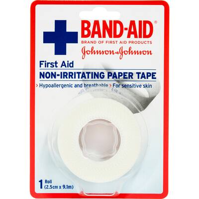 band aid dressing tape paper 2.5cm wide