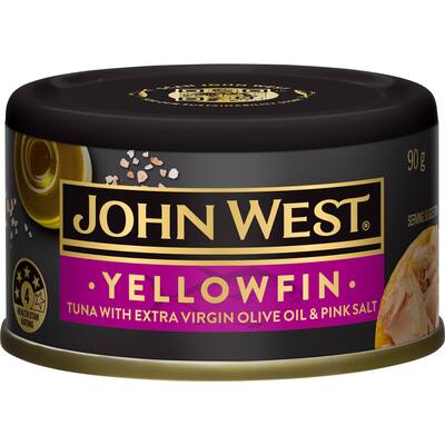 john west tuna yellowfin olive oil pink salt
