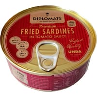 Diplomats Sardines Fried In Tomato Sauce