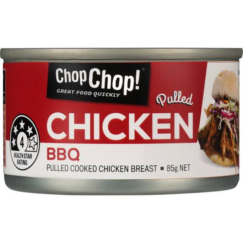 Chop Chop Canned Chicken Pulled BBQ