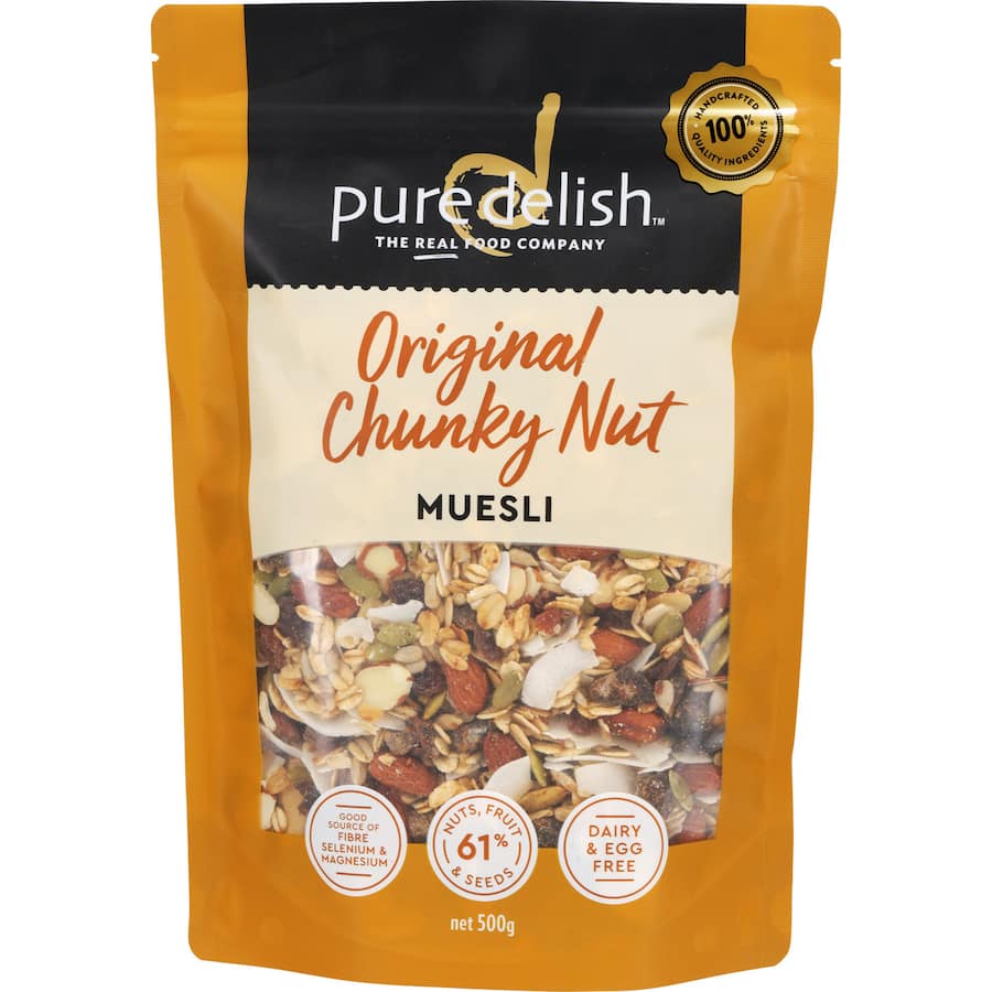 Pure Delish Muesli Original Chunky Nut