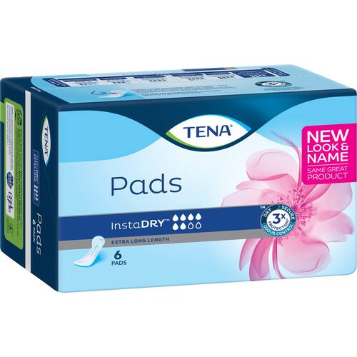 Tena Womens Continence Pads Maxi Pads Instadry