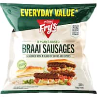 Frys Frozen Meal Braai Style Sausages 8pack