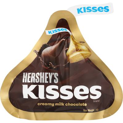 hersheys kisses chocolates creamy milk